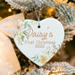 Personalized Daisy Baby First Christmas Ornament