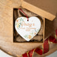 Personalized Daisy Baby First Christmas Ornament