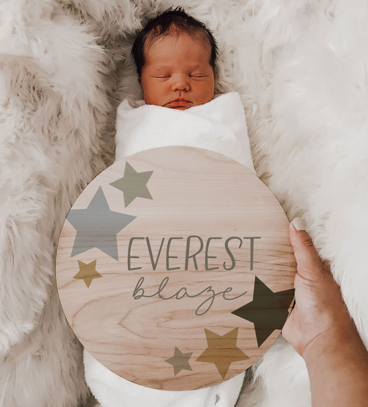 Everest - Stars Name Announcement Sign - EV002
