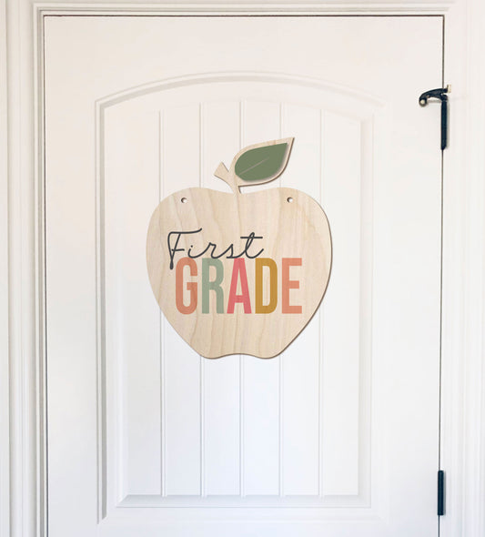 First Grade Teacher Sign