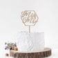 Geometric Mr Mrs Wedding Cake Topper