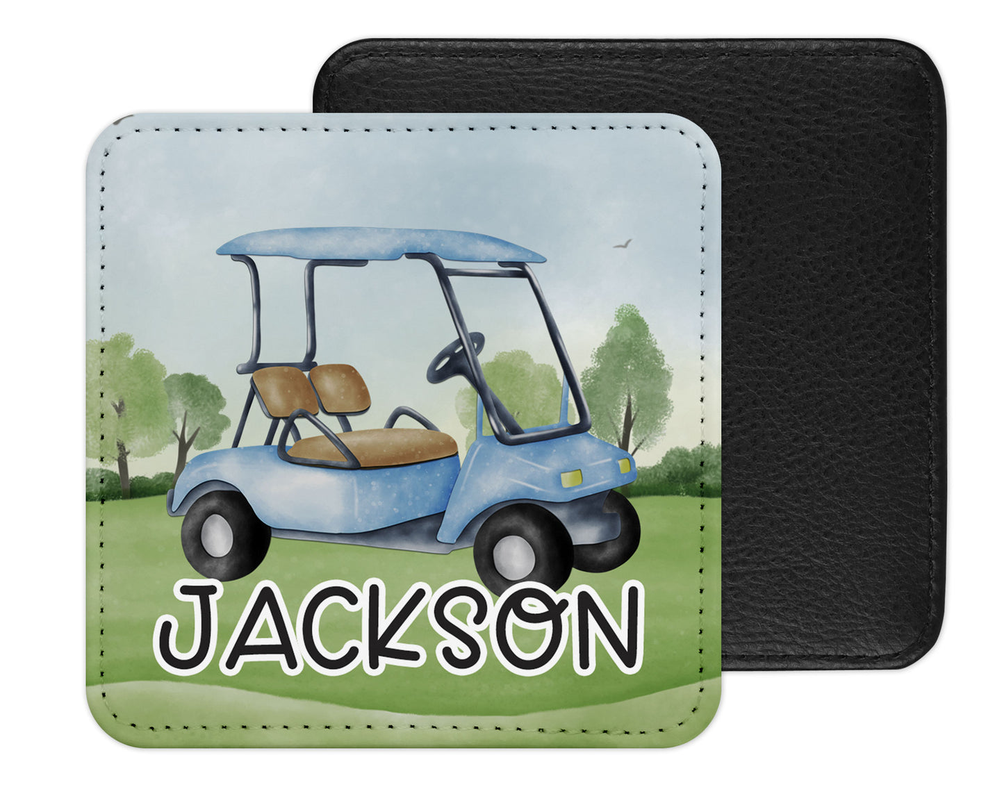 Hole in One Golf Personalized Placemat Coaster Set