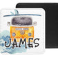 Gone Surfing Personalized Placemat Coaster Set