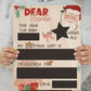 Dear Santa Board Holly
