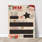 Dear Santa Board Holly