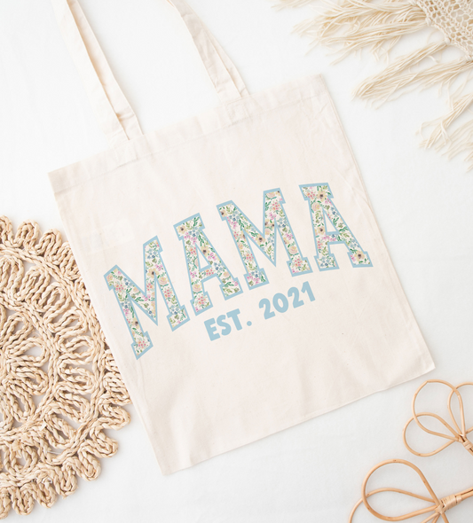 Varsity Mama Personalized Mother's Day Tote