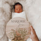 Springtime Bird Birth Announcement Name Sign