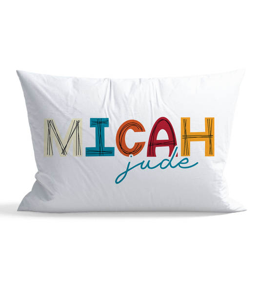 Personalized Kid Pillow Case