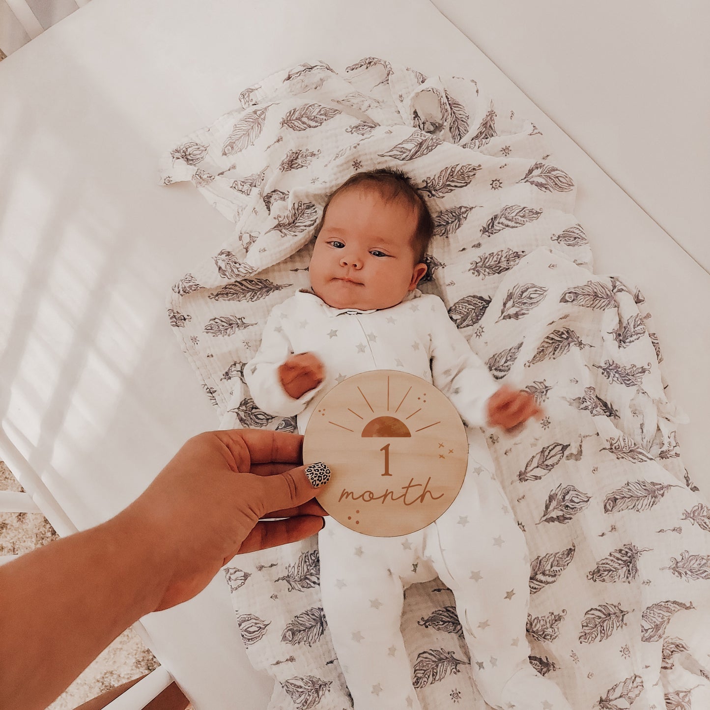 Sunburst Baby Monthly Milestone Set