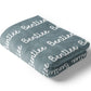 Soft Boho Personalized Name Blanket
