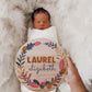 Whimsical Woodland Birth Announcement Name Sign