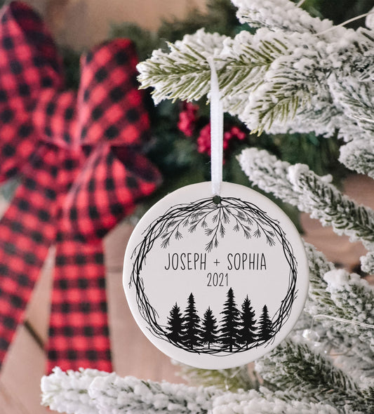 Just Married Ornament 2021