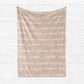 Nature Walk Personalized Name Blanket