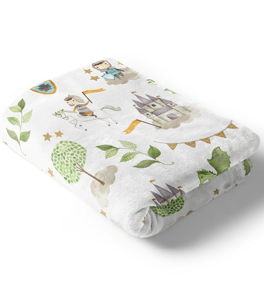 Once Upon a Time - Plush Baby Kids Blanket
