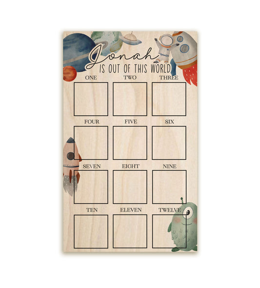 Out of this World First Year Board