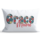 Patchwork Personalized Kid Pillow Case