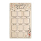 Boho Floral First Year Photo Board