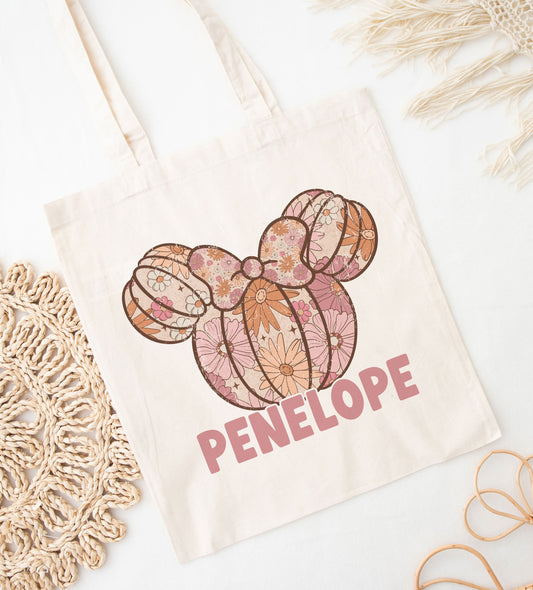 Magical Name Halloween Trick or Treat Bag