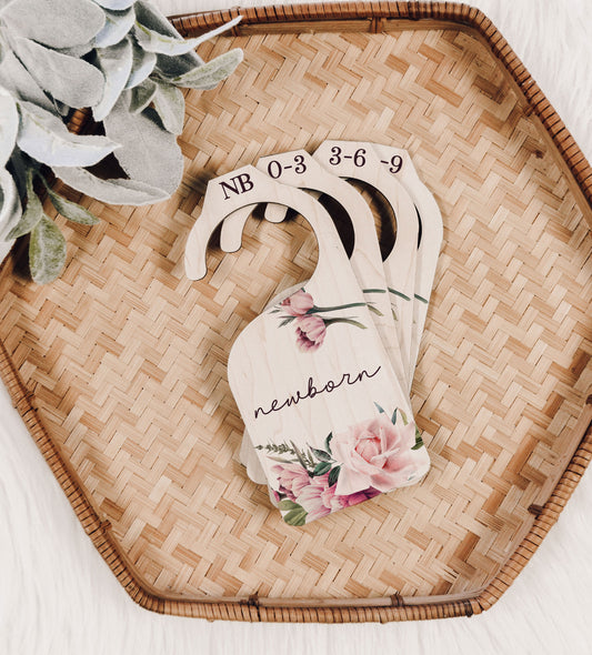 Peony Collection Nursery Closet Divider