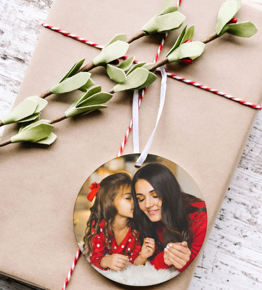 Personalized Image Christmas Ornament