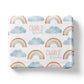 Rainbow Clouds- Minky Blanket