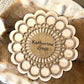 Wooden Retro Flower Engraved Nursery Sign
