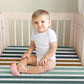 Retro Stripes - Crib Sheet