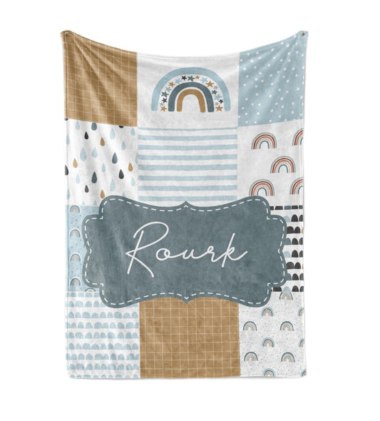 Rourke Collection - Plush Name Blanket