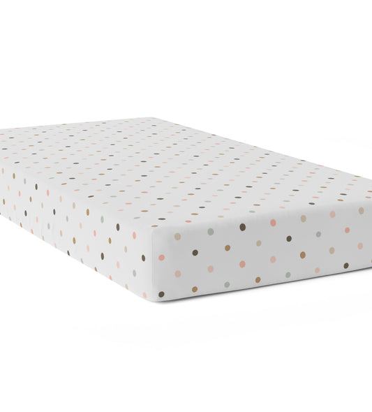 Runa Collection - Dots Crib Sheet