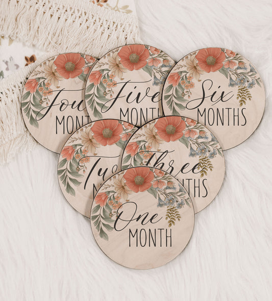 Runa -  Baby Monthly Milestone Set