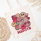 Custom Valentine Tote- Love and Smiles