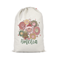 Jumbo Drawstring Santa Sacks Personalized Christmas Gift Bag
