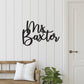 Classroom Teacher Name Sign