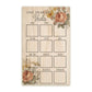Vintage Floral First Year Photo Board