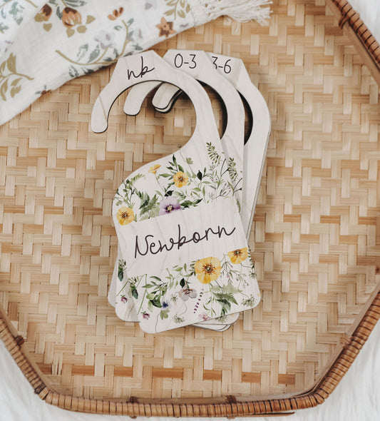 Wildflowers Matilda Collection Nursery Closet Divider