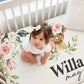 Highland Cow Personalized Crib Sheet
