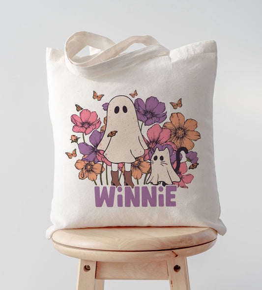 Personalized Name Halloween Trick or Treat Bag